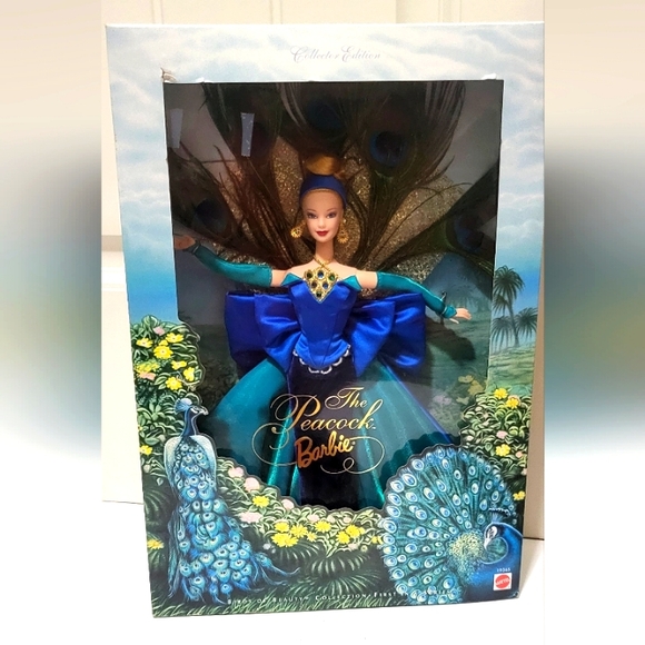 Barbie The Peacock Collector Edition Doll - First In Series With Crystal Accent Gown